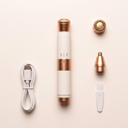 Lienzo - Foto 4 Flat lay: dispositivo + cabezales spare + cable USB-C + cepillo